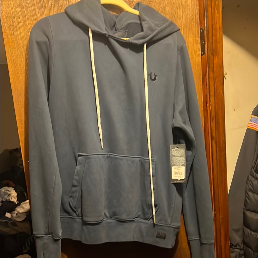 True Religion Navy Hoodie